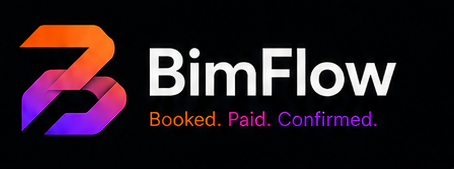 BimFlow — Booked. Paid. Confirmed.
